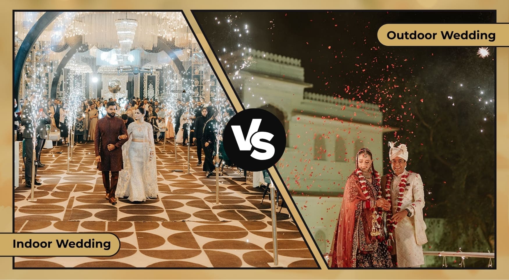 indoor vs Outdoor Weddings